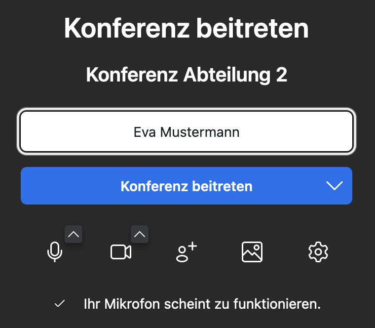 Jitsi Meet* Videokonferenz als Teilnehmer:innen Jitsi Meet Videoonferenz beitreten