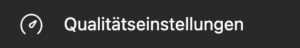 Jitsi Meet Qualitätseinstellungen