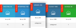 Jitsi Meet Videokonferenz Preispakete
